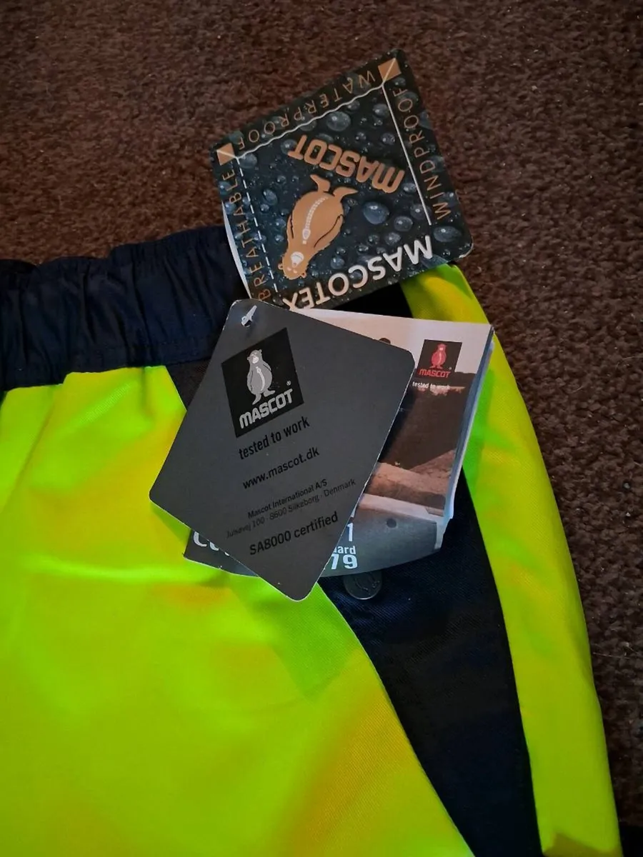 MASCOT waterproof work trousers - Image 3