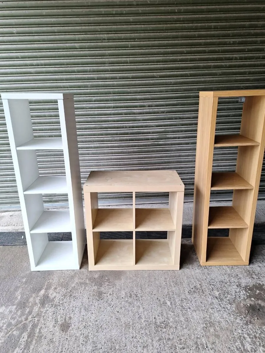 3 Storage Shelves/Bookcases.Cheap Bundle(DELIVERY) - Image 1