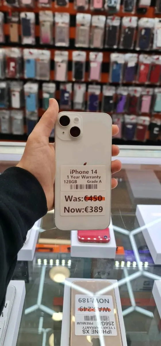 IPhone 14 128GB GRADE A  White unlocked