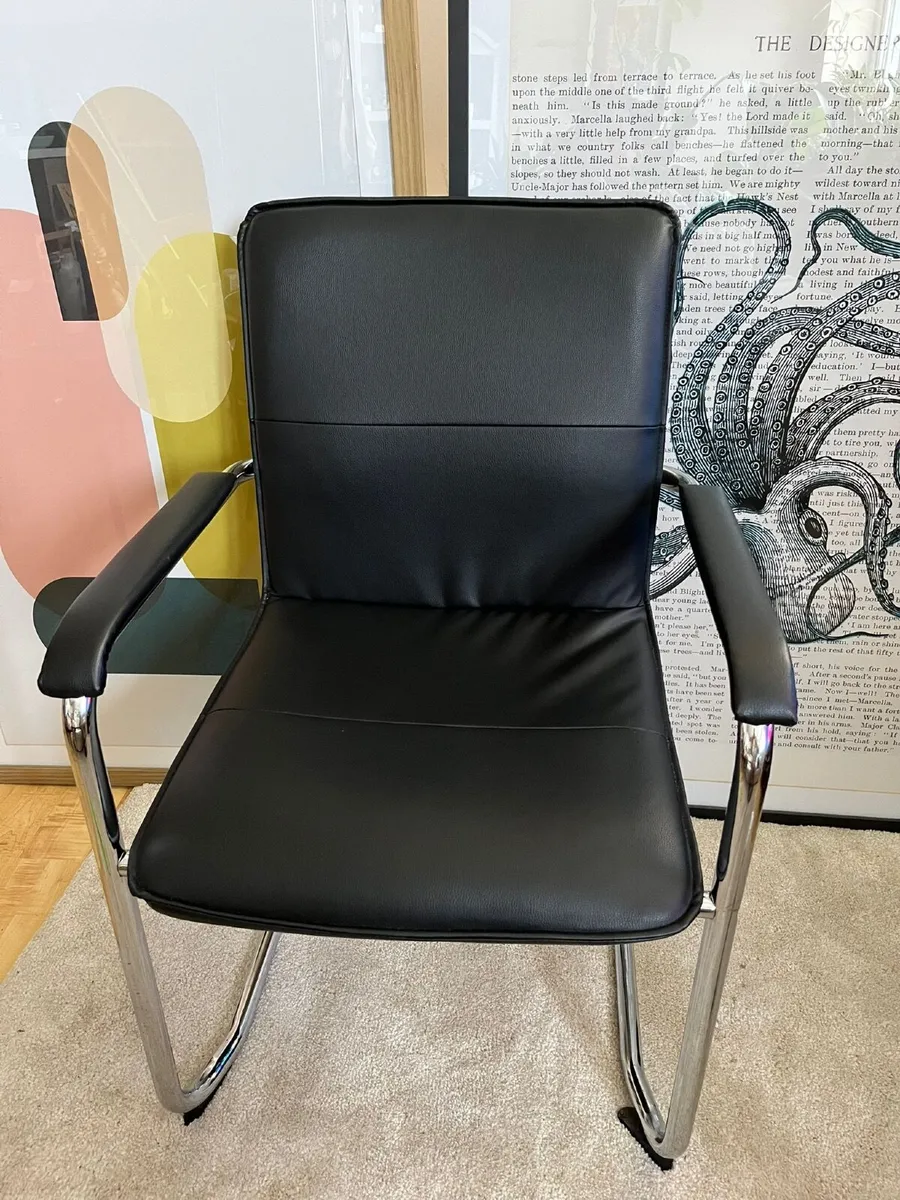 TC Office "Pavia" Cantilever Executive Chair Black - Image 2