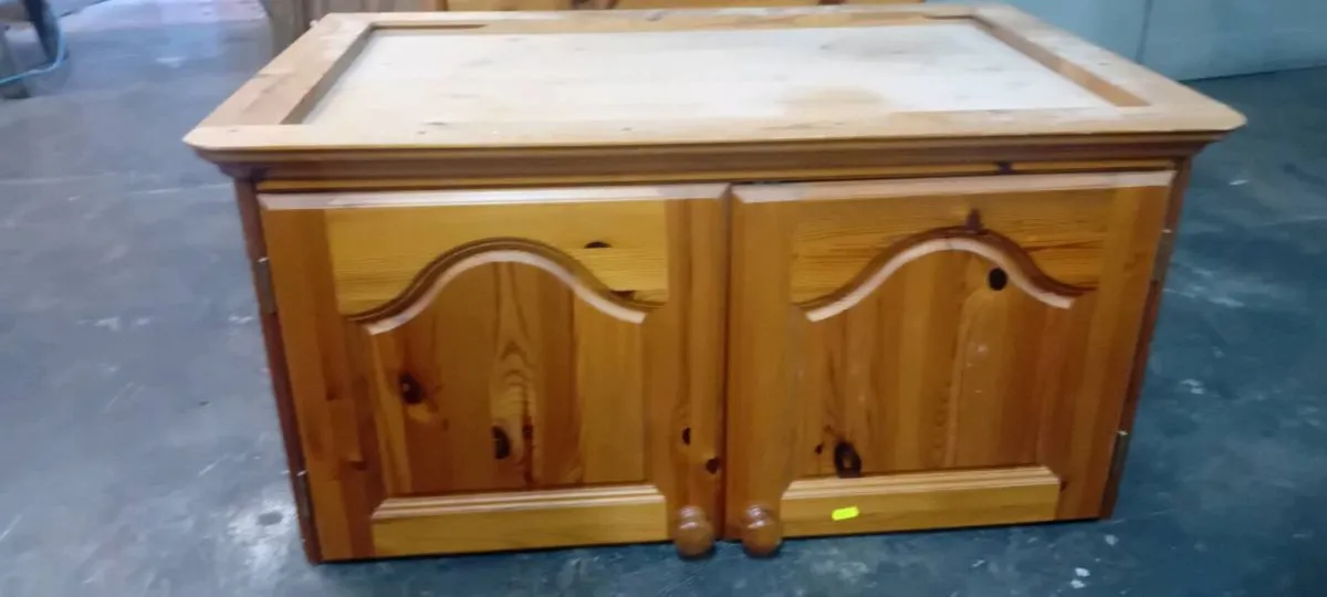 Solid Pine Wardrobe Top Box - Image 1