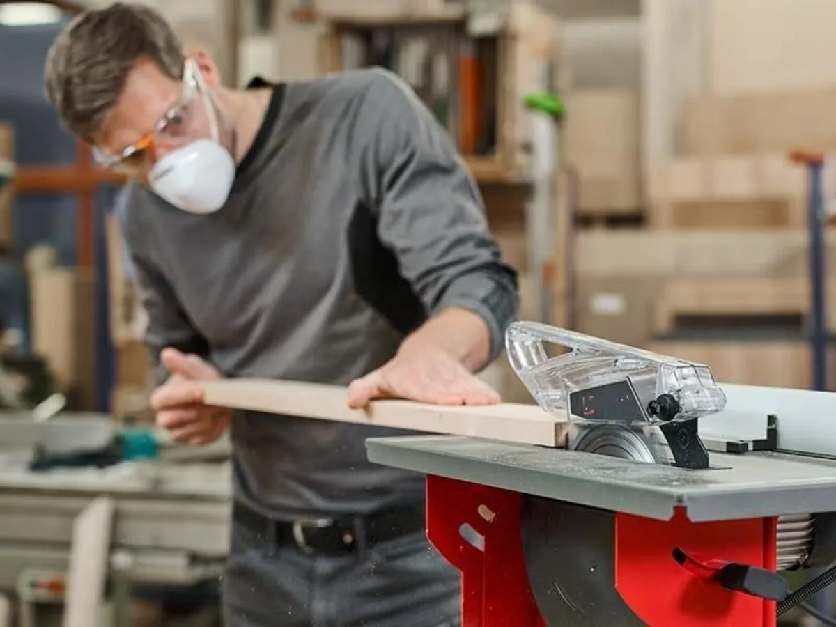 Bench Saw Woodworking Powerful Compact Machine - Image 4