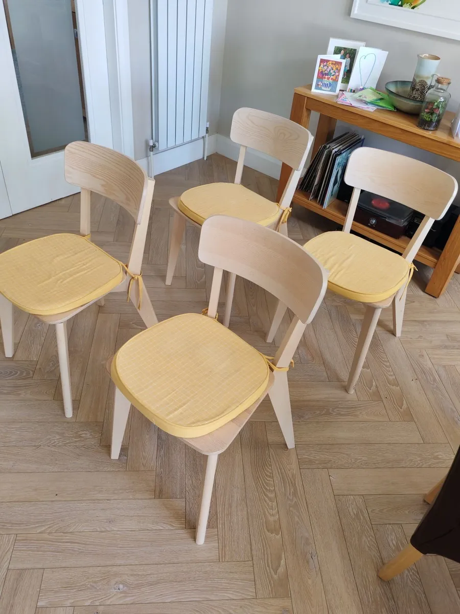 4 x Kitchen Chairs (IKEA) - Image 1