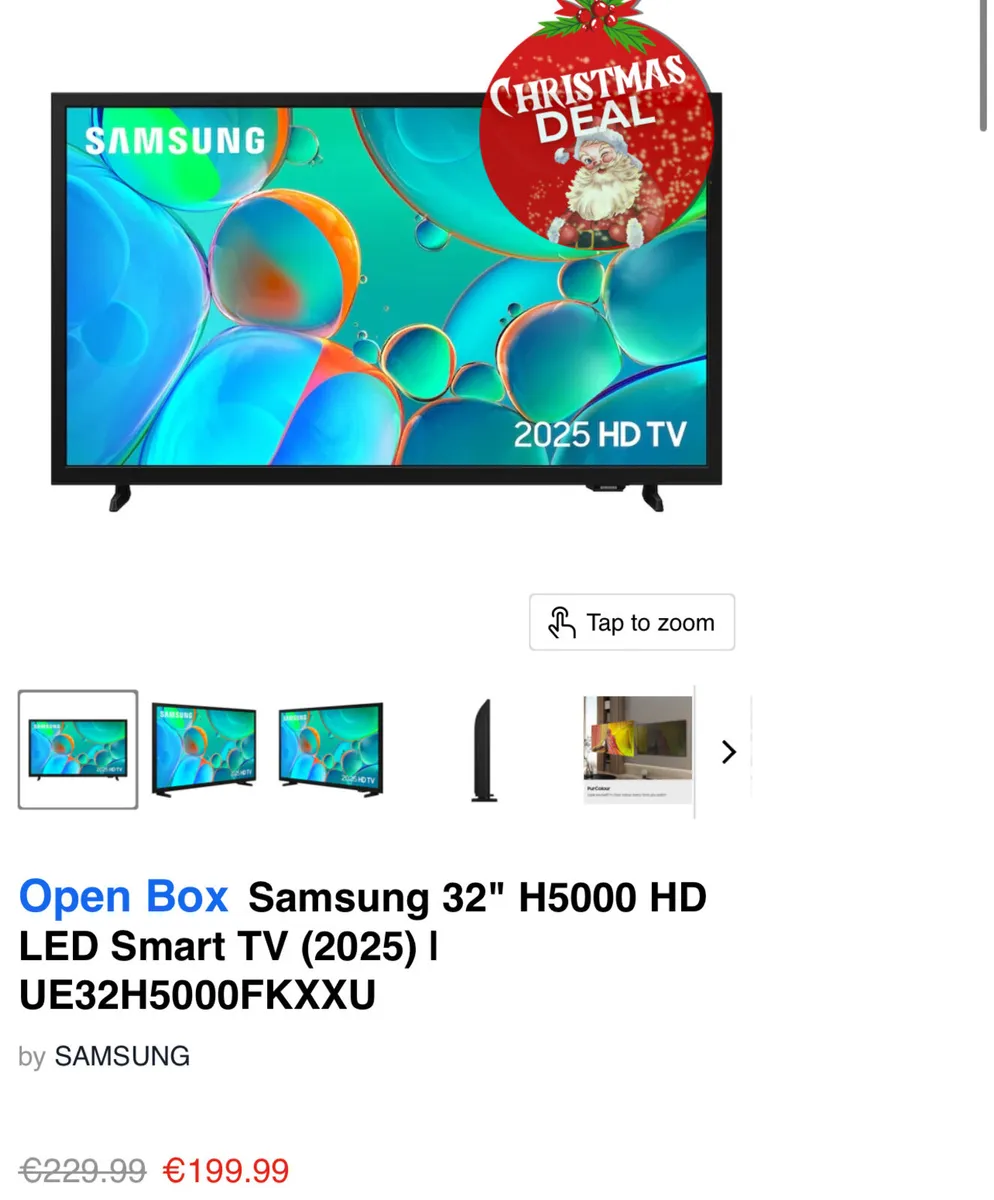 42”-SAMSUNG TELEVISION WITH BRACKET - Image 1