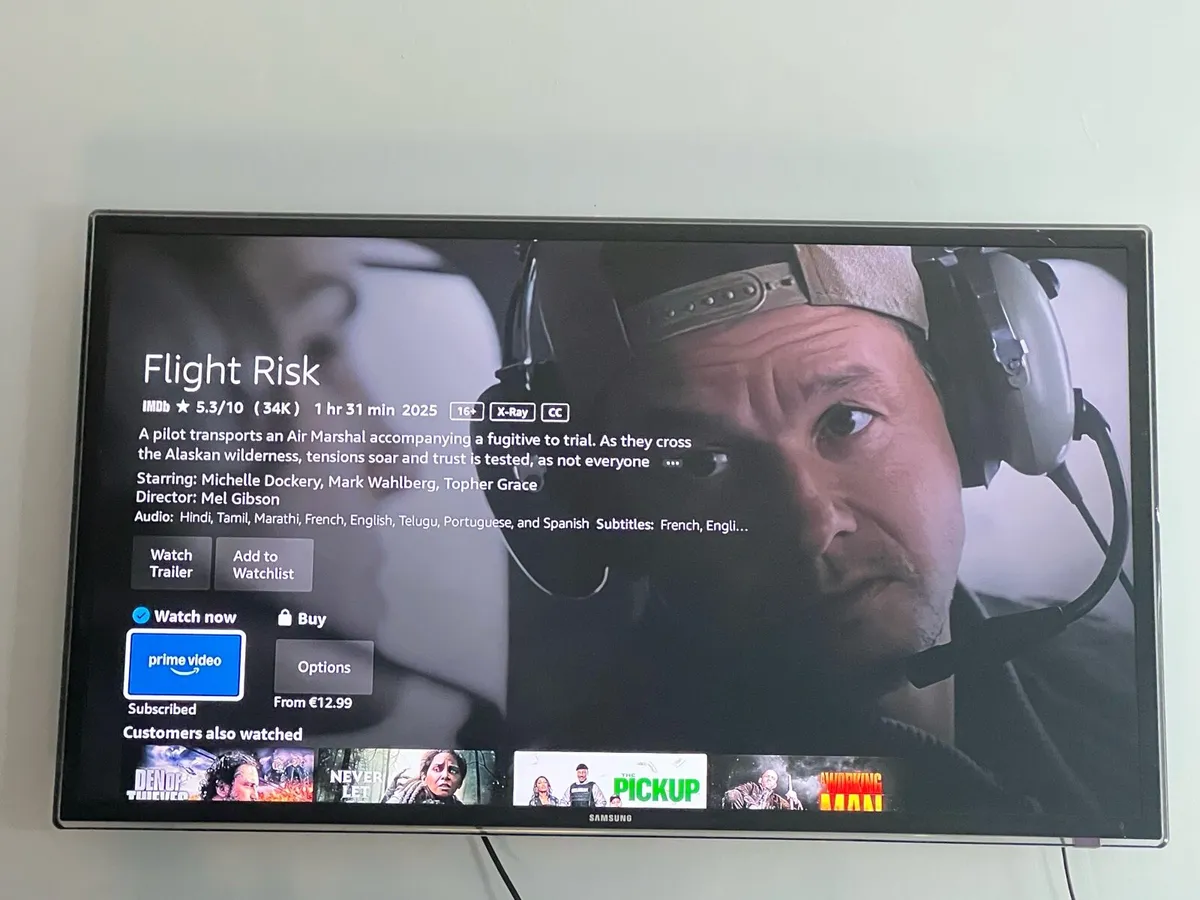 42”-SAMSUNG TELEVISION WITH BRACKET - Image 2