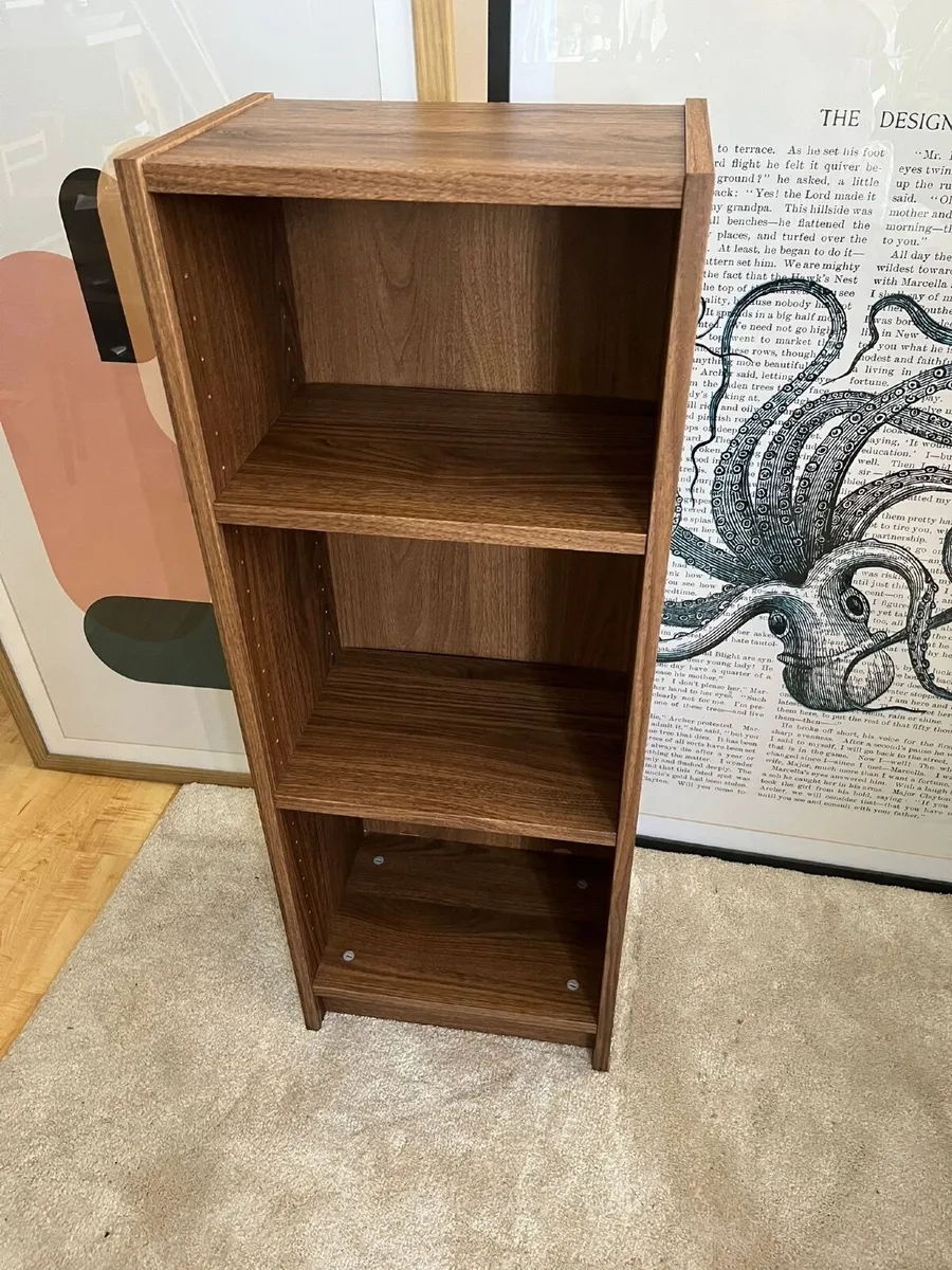 IKEA Billy Bookcase Walnut Effect (Narrow 40cm Ver - Image 2