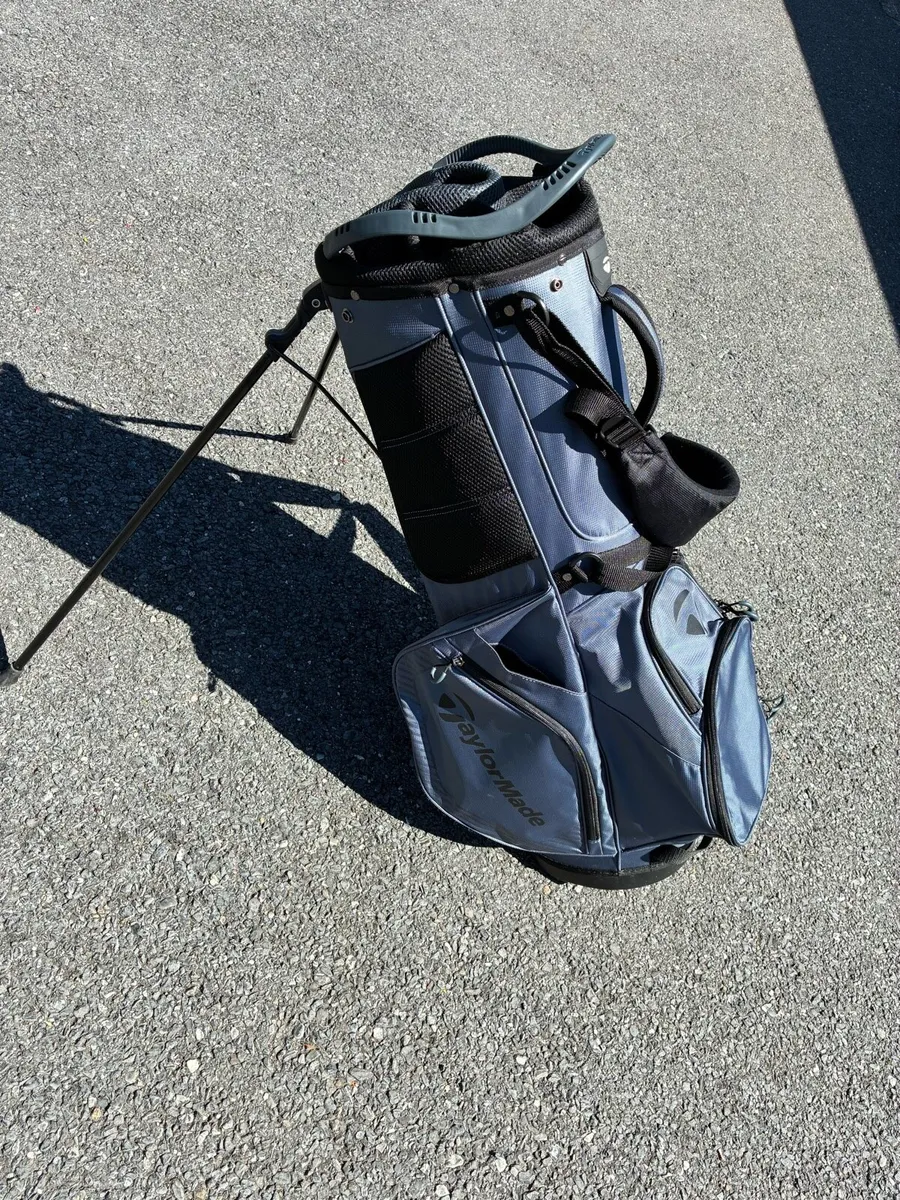 TaylorMade Pro Standbag Charcoal - Image 2