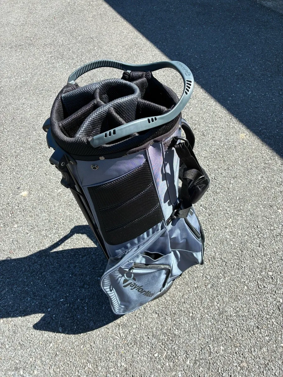 TaylorMade Pro Standbag Charcoal - Image 3