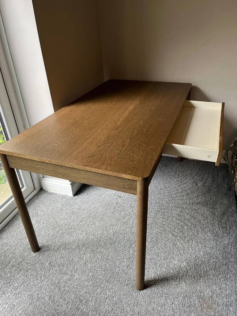 IKEA LISABO Desk Ash Veneer 140x75cm - Image 2