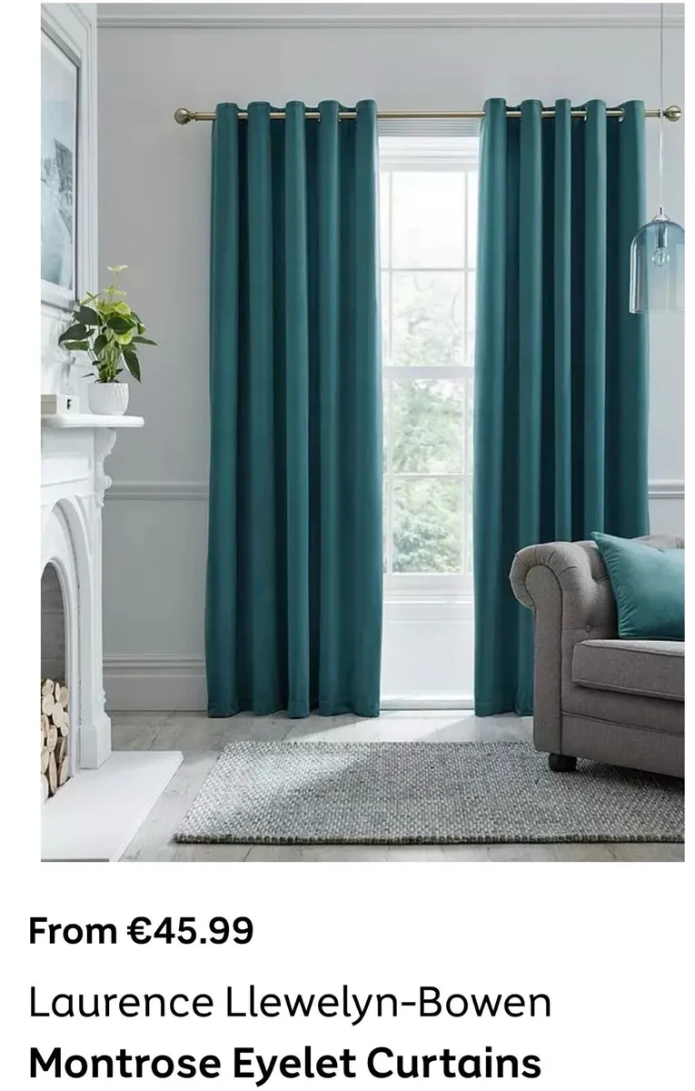 90”x90”-BRAND NEW BLACKOUT CURTAINS - Image 1