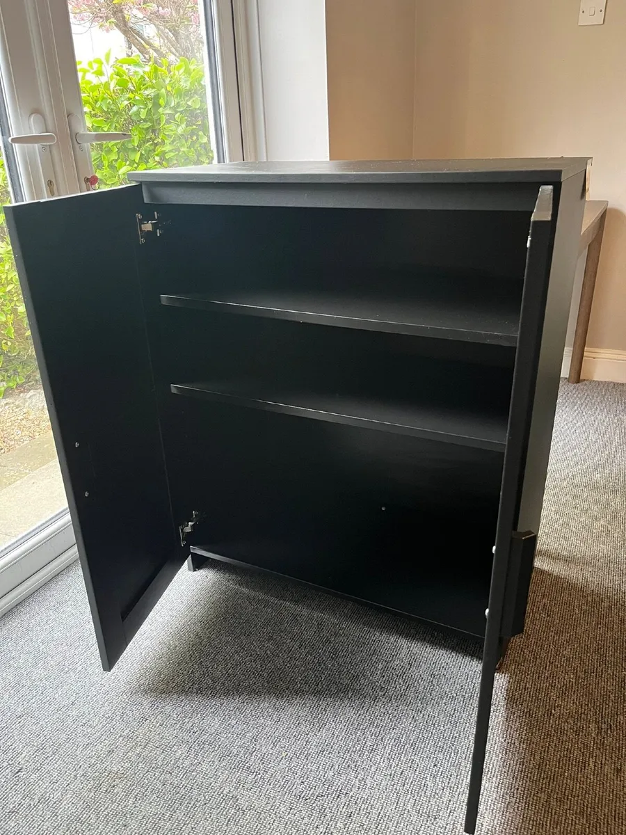 IKEA KULLEN 3-Drawer Chest black 79x95cm - Image 1