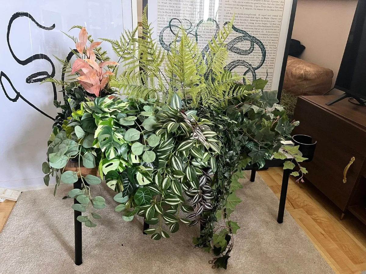 Fake Plants Bulk Set of IKEA FEJKA Artificial Plan - Image 1