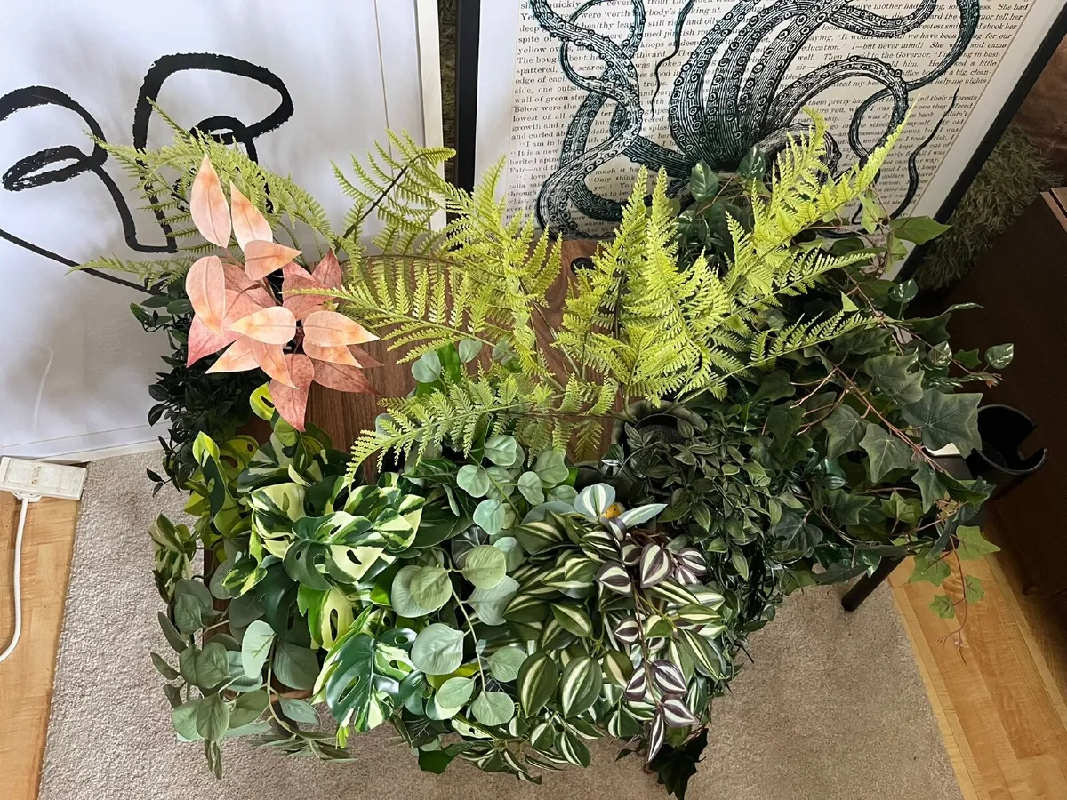 Fake Plants Bulk Set of IKEA FEJKA Artificial Plan - Image 2