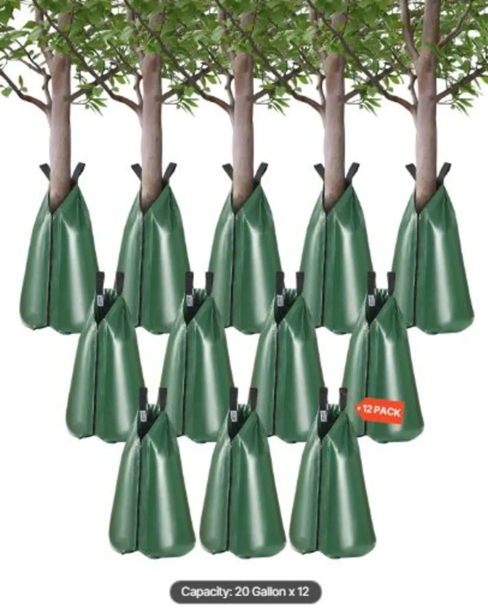 Tree Watering Bag,12 Packs 20 Gallons Watering Bag - Image 1