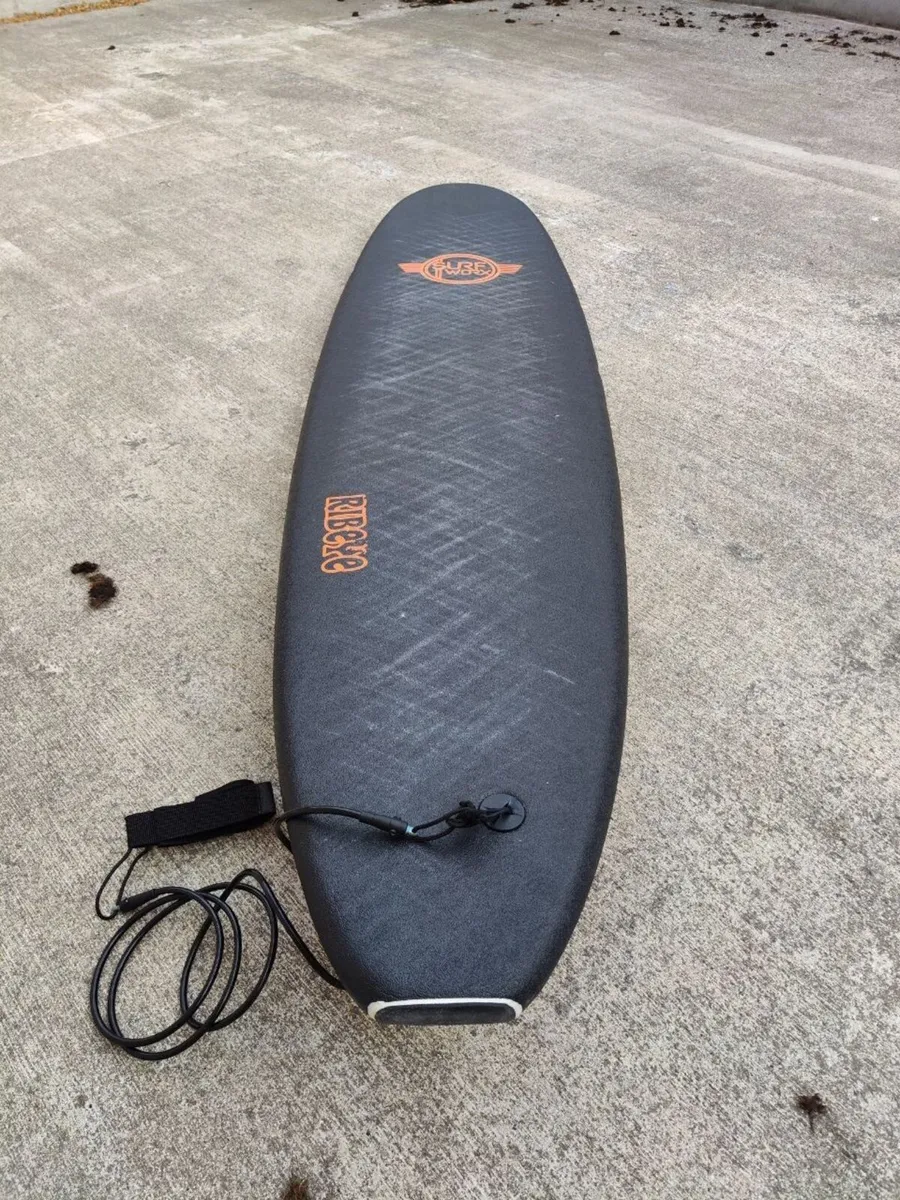 Surfworx Ribeye 7ft 6 Softboard Foamie Surfboard - Image 3