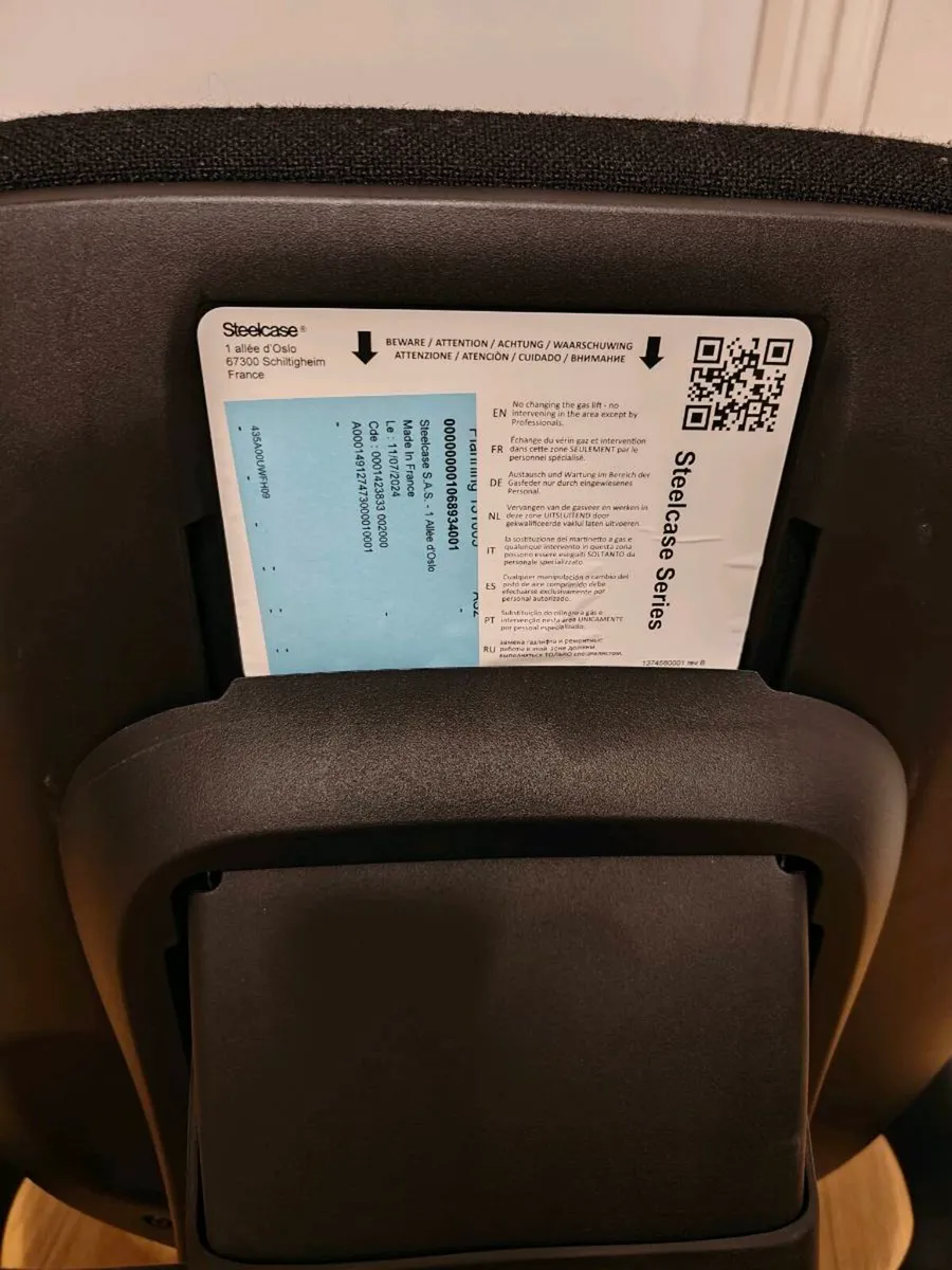 Steelcase series 1 office chair - Image 1