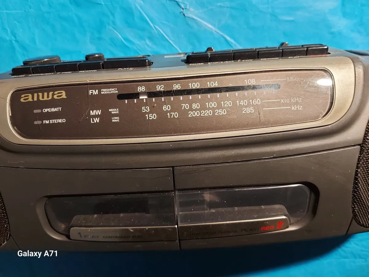 AIWA Stereo Radio Cassette Recorder Model CS-W320E - Image 3