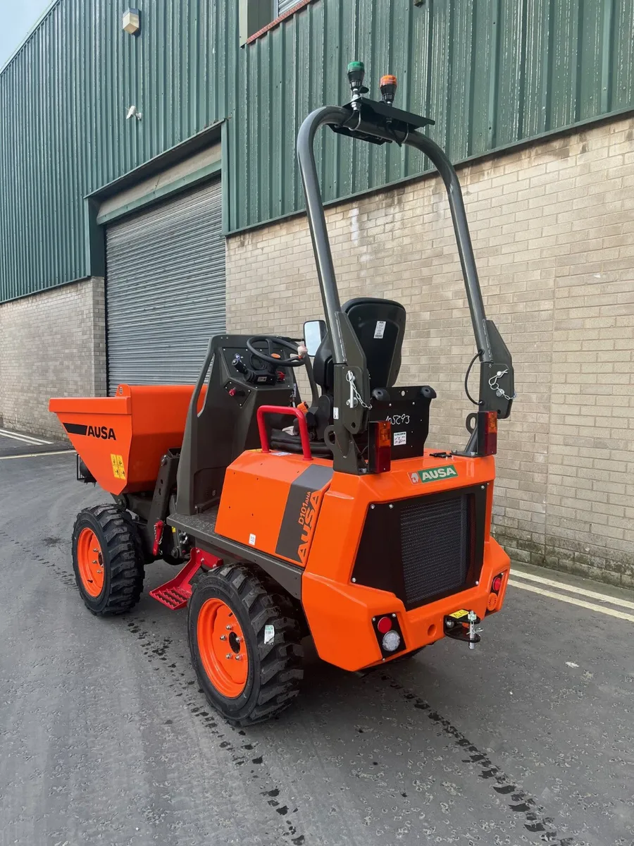 New AUSA D101AHA High Tip Dumpers - Image 4