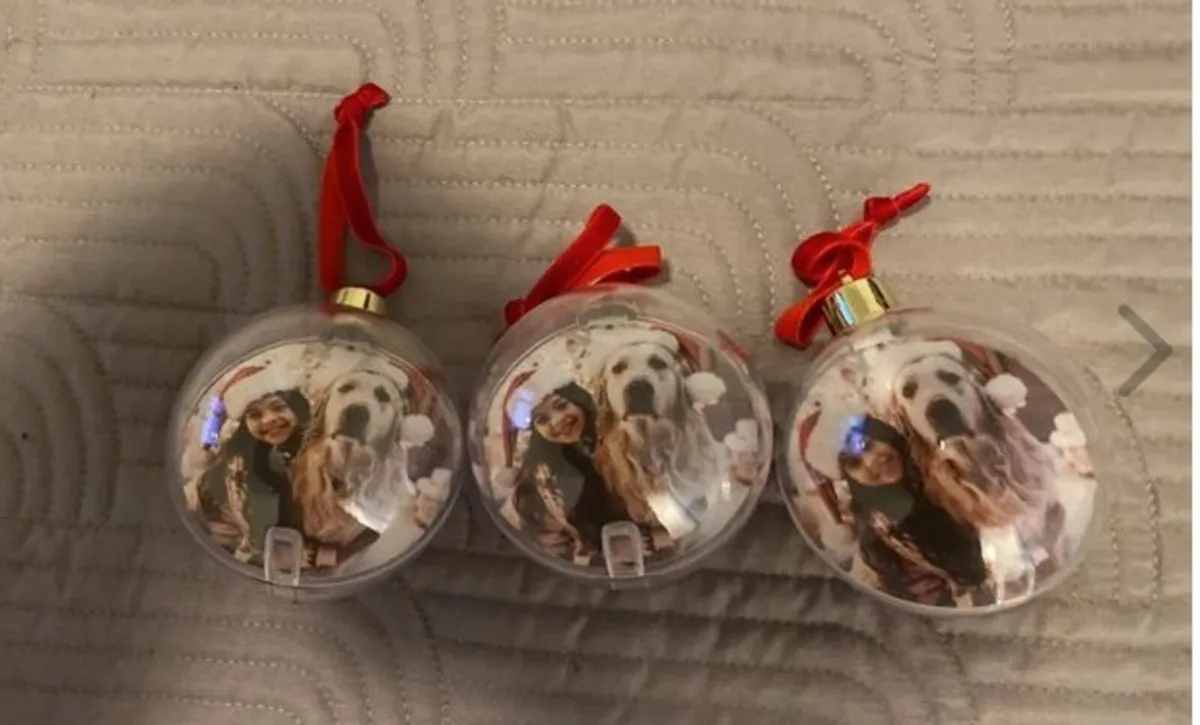 Photo Christmas Tree Globe