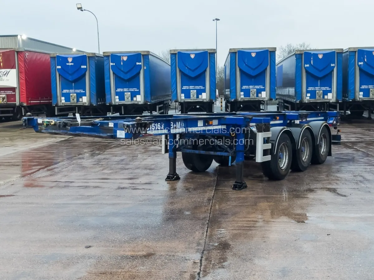 2015 SDC SLIDING SKELETAL TRAILER - Image 3