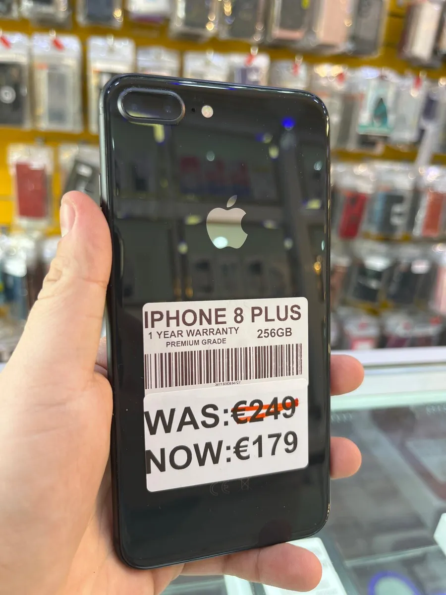 iPhone 8 Plus 1 year warranty 256GB - Image 1