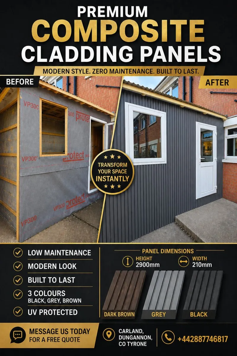 💥COMPOSITE OUTDOOR Panelling💥 - Image 2