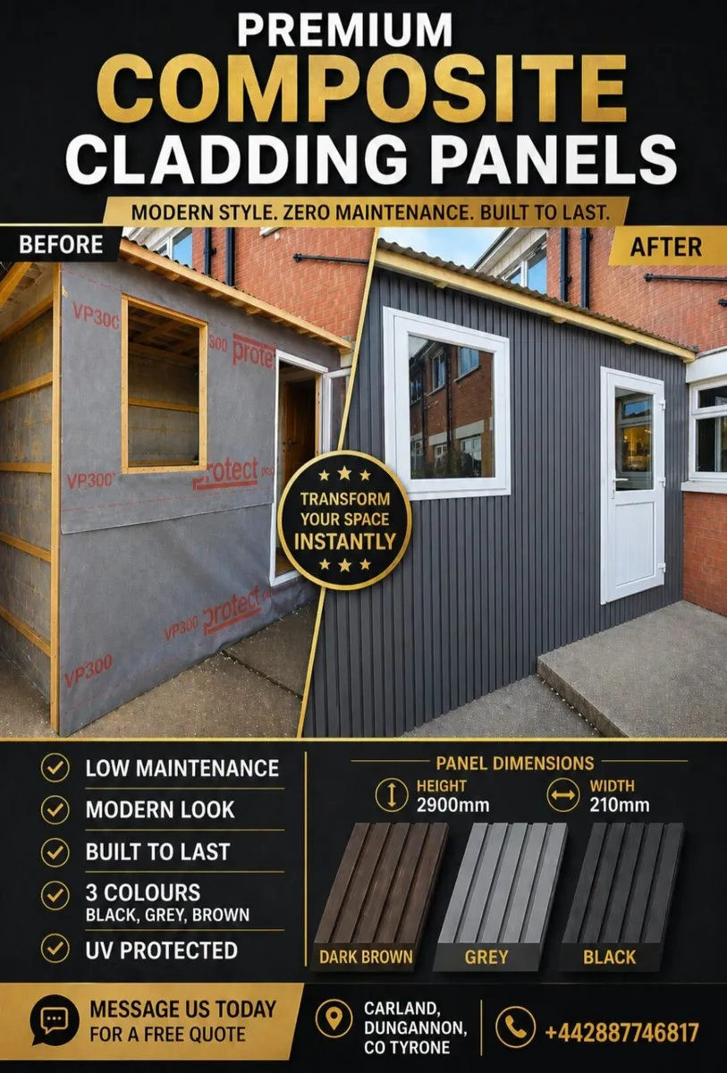 💥COMPOSITE OUTDOOR Panelling💥 - Image 1