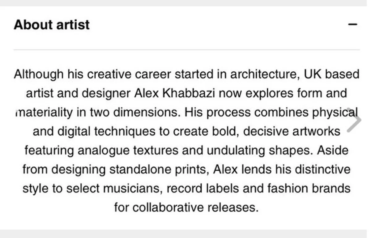 Repeating - Cool Print - Unframed - Image 2