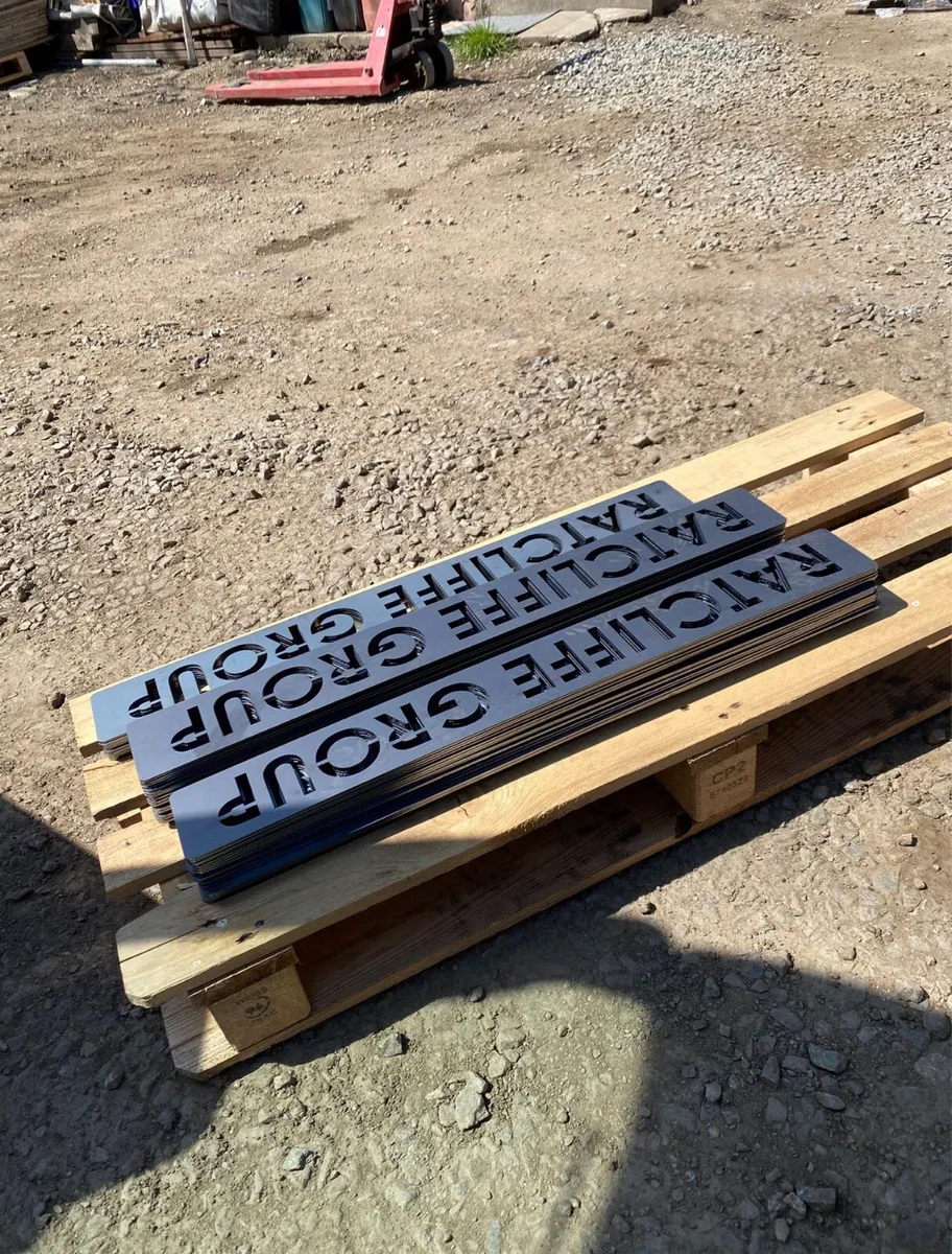 we do laser cutting work