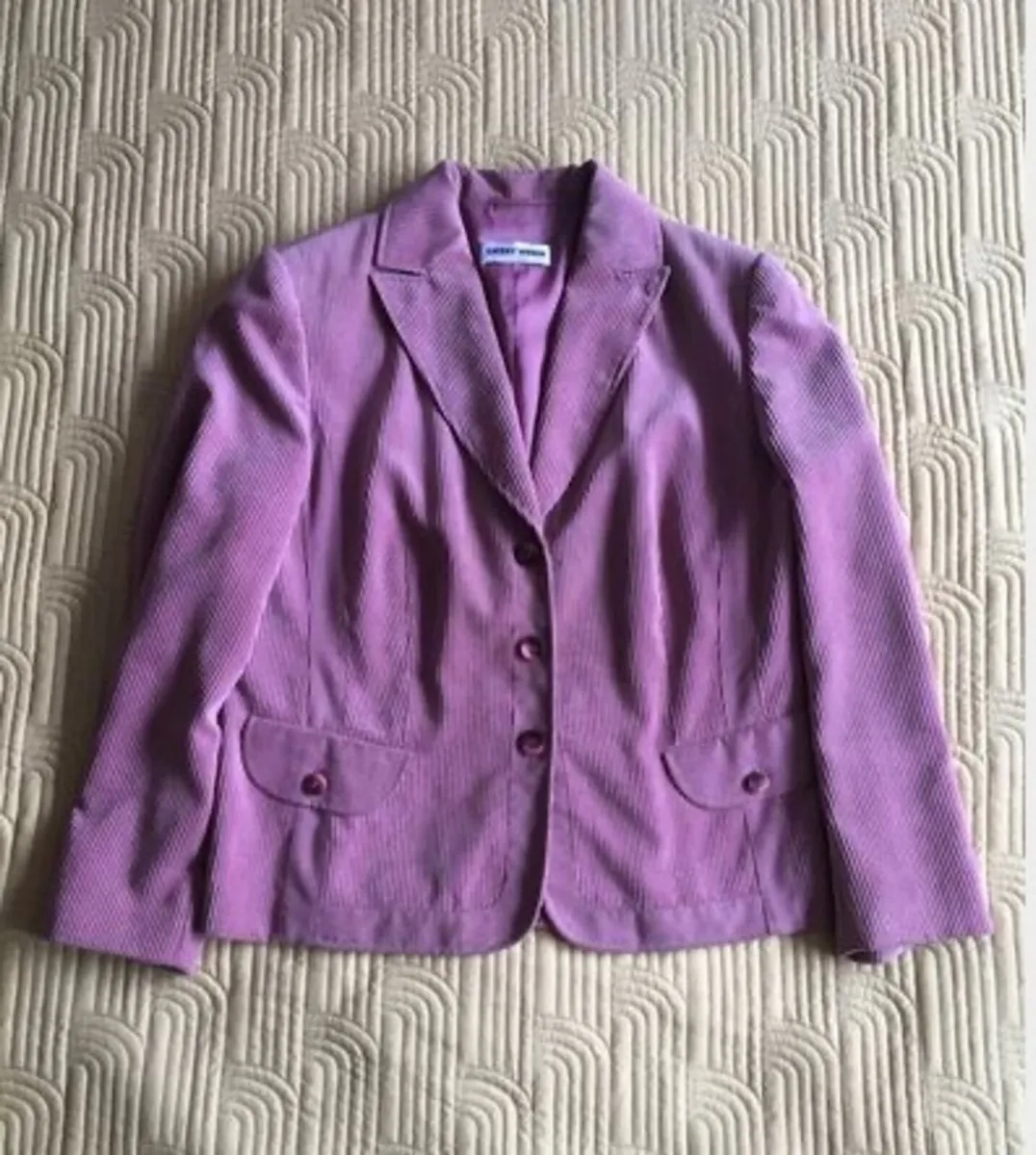 Gerry Weber Cord Blazer Jacket Size 16 - Image 2