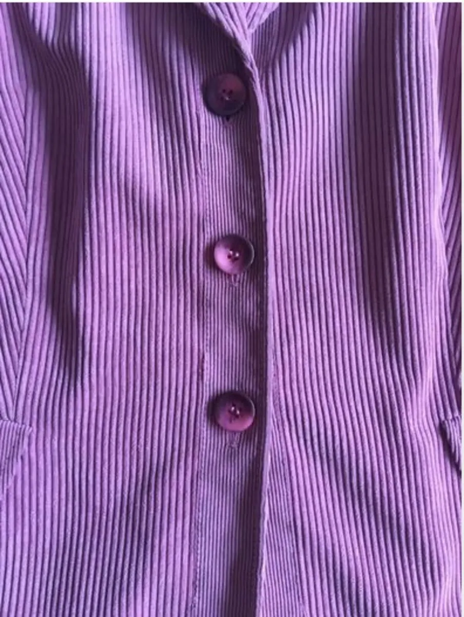 Gerry Weber Cord Blazer Jacket Size 16 - Image 4