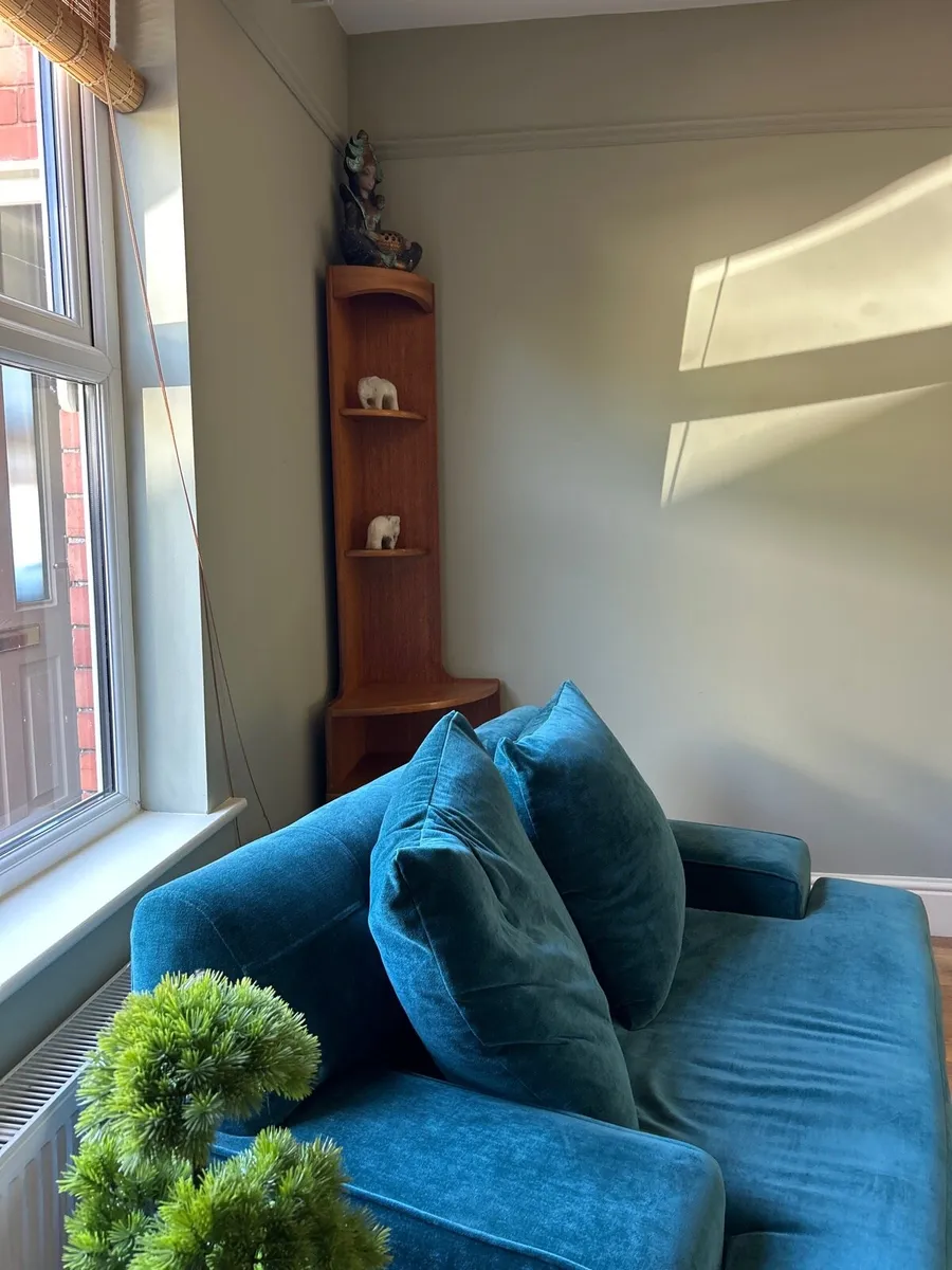 Original Mid Century Nathan Corner Cabinet - Image 3