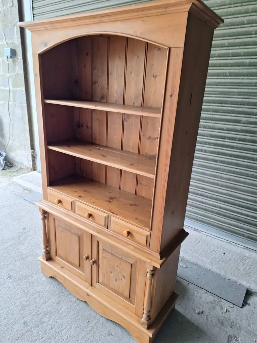Solid Pine Kitchen Dresser, Rustic(DELIVERY) - Image 3