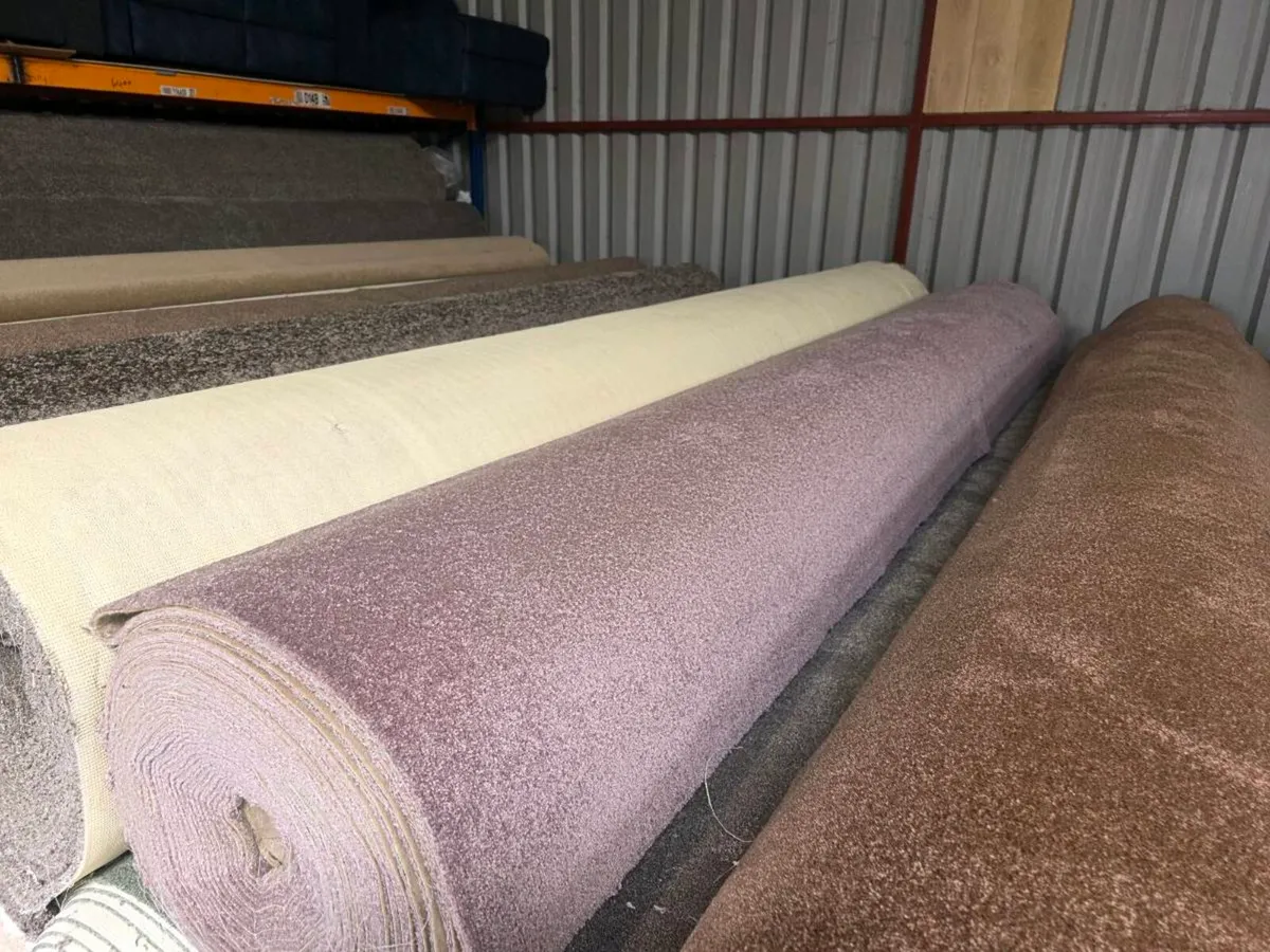 Brand new canvas back carpet