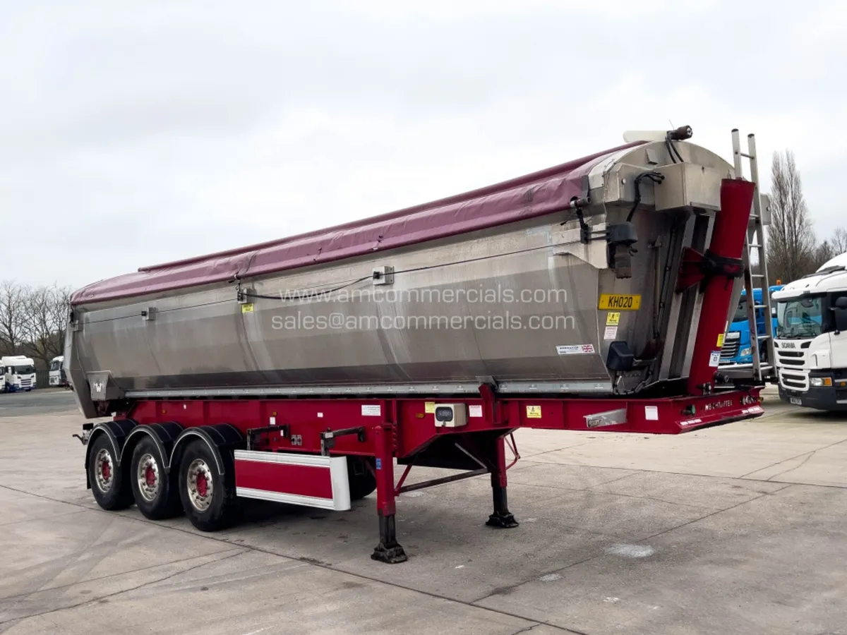 2021 WEIGHTLIFTER HALF-PIPE TIPPING TRAILER - Image 1
