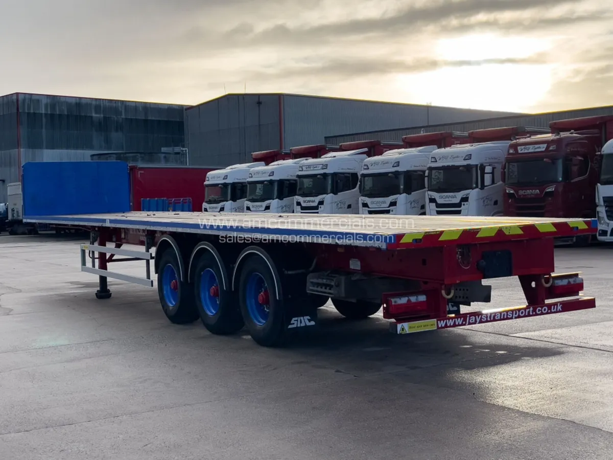 2021 SDC FLATBED TRAILER - CHOICE AVAILABLE - Image 4
