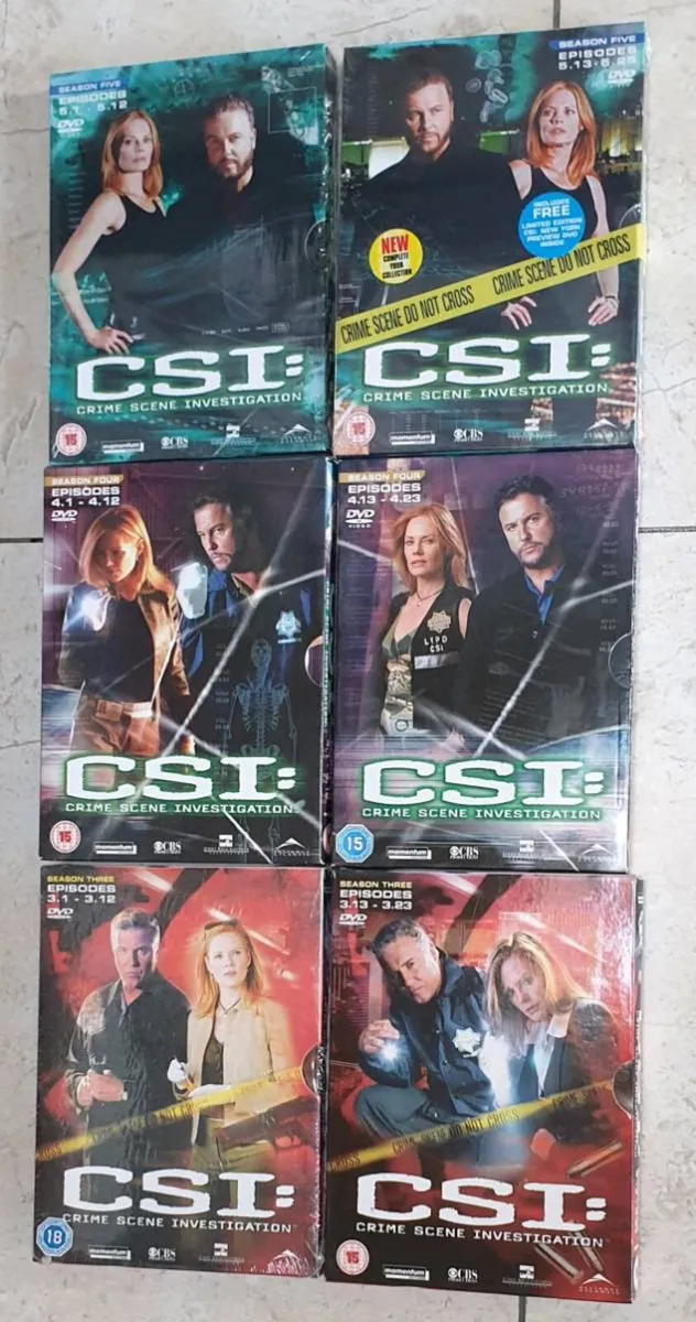 CSI: Miami & CSI Dvd Box Sets - Image 1