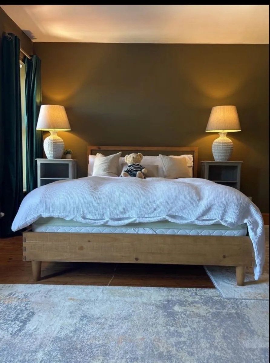 Antique French Style Bedside Tables - Image 1