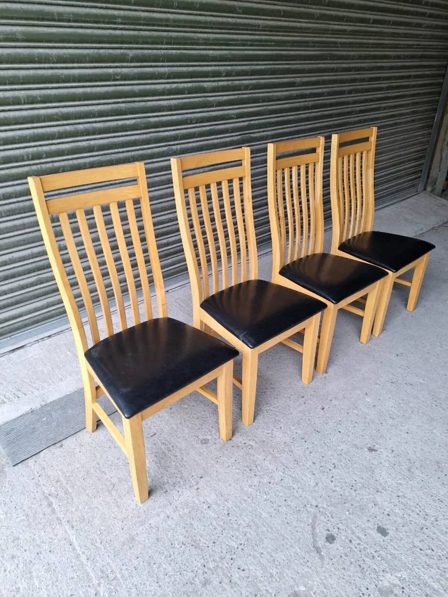 Set of 4 Dining Chairs (DELIVERY) - Image 1