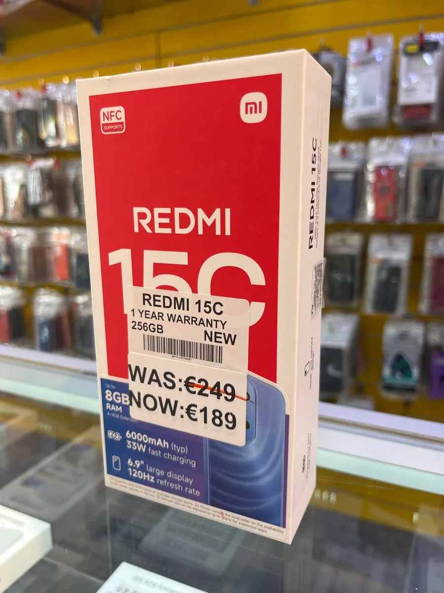 Redmi 15C 1 year warranty 256GB - Image 1