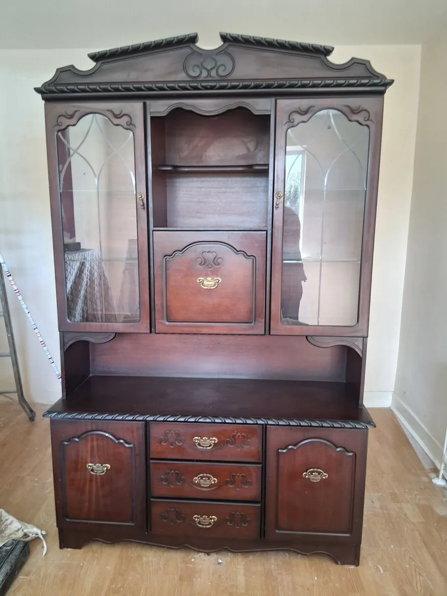 Beautiful cabinet and drawer set, made from solid - Image 3