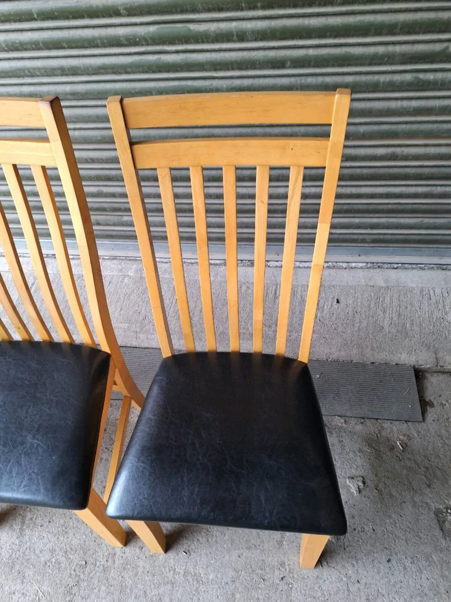 Set of 4 Dining Chairs (DELIVERY) - Image 4