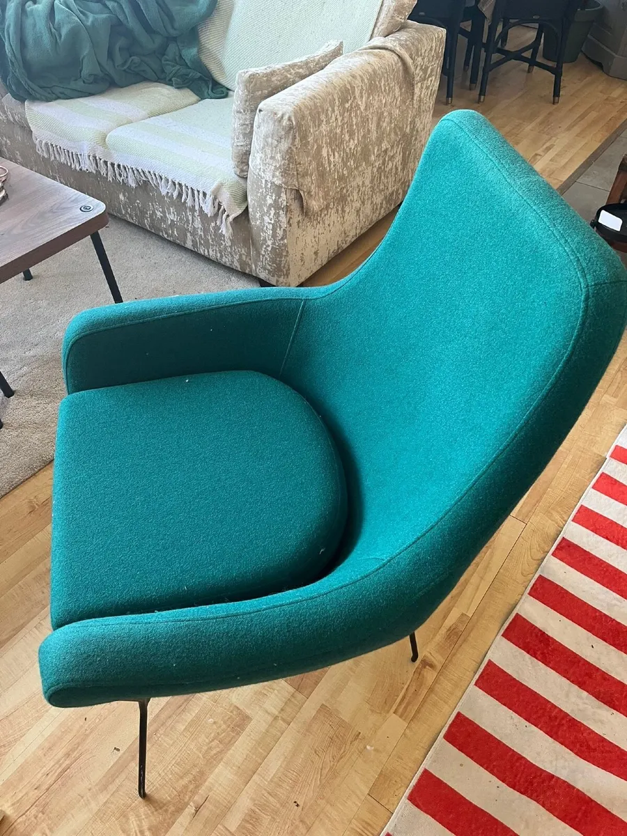 Blu Dot "Field" Lounge Chair Designer Modern Armch - Image 2