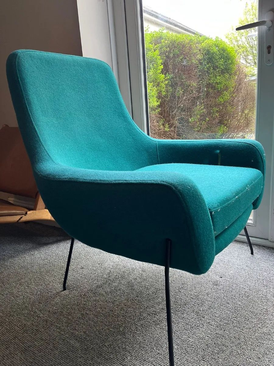 Blu Dot "Field" Lounge Chair Designer Modern Armch - Image 1