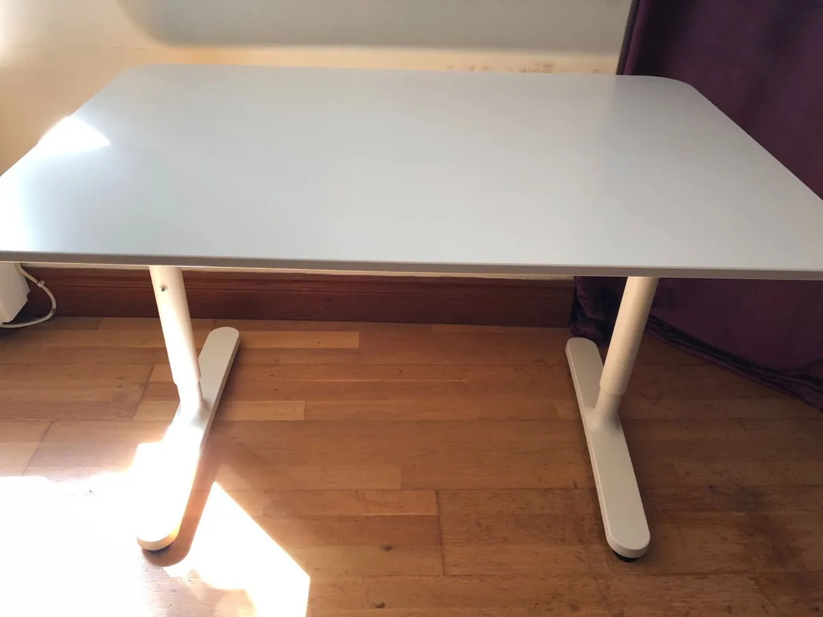 Ikea BEKANT Desk, white, 160x80 cm - Image 2