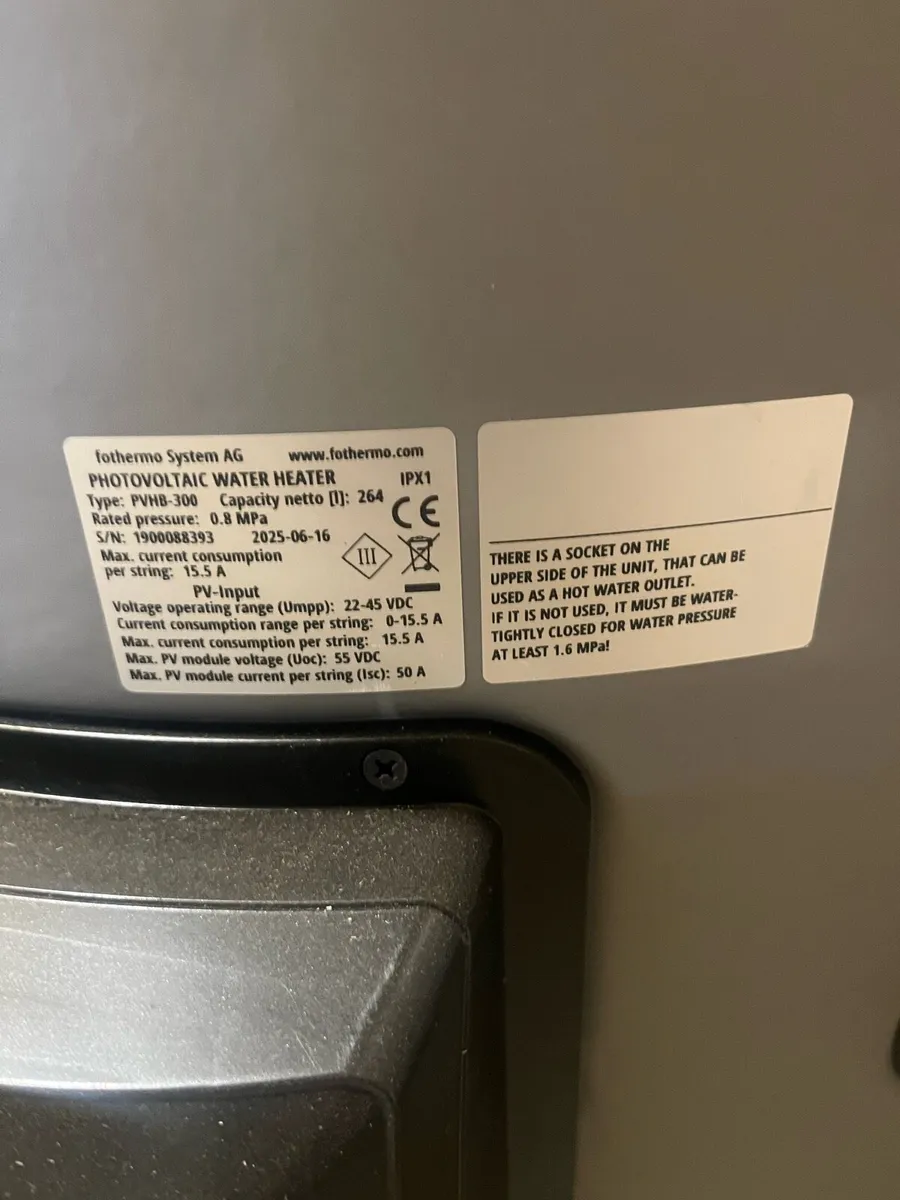 300l solar water heater - Image 2