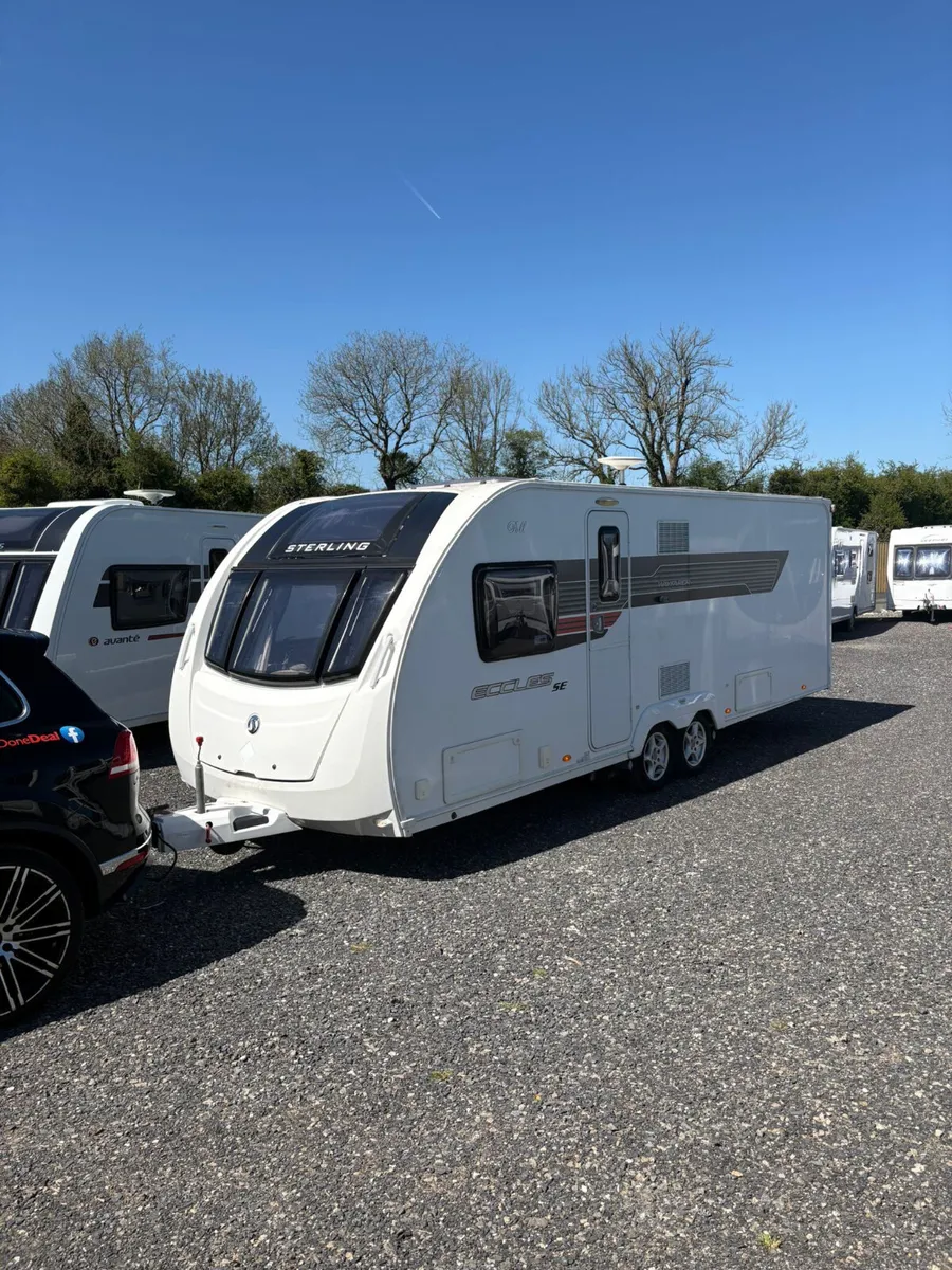 Swift Sterling Eccles 4 Berth Fixed Bed Caravan - Image 1