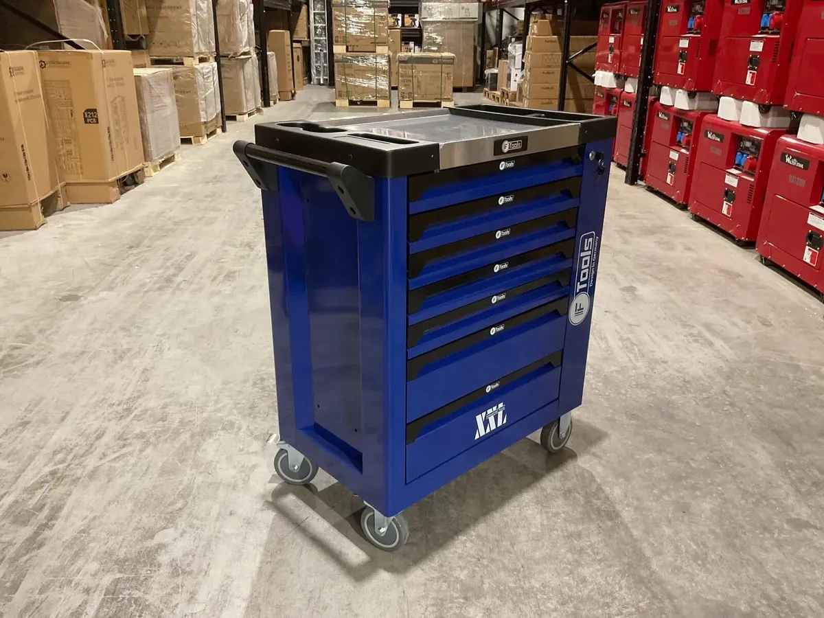 BRAND NEW INDUSTRIAL USE TOOL CHEST FULL OF TOOLS - Image 2