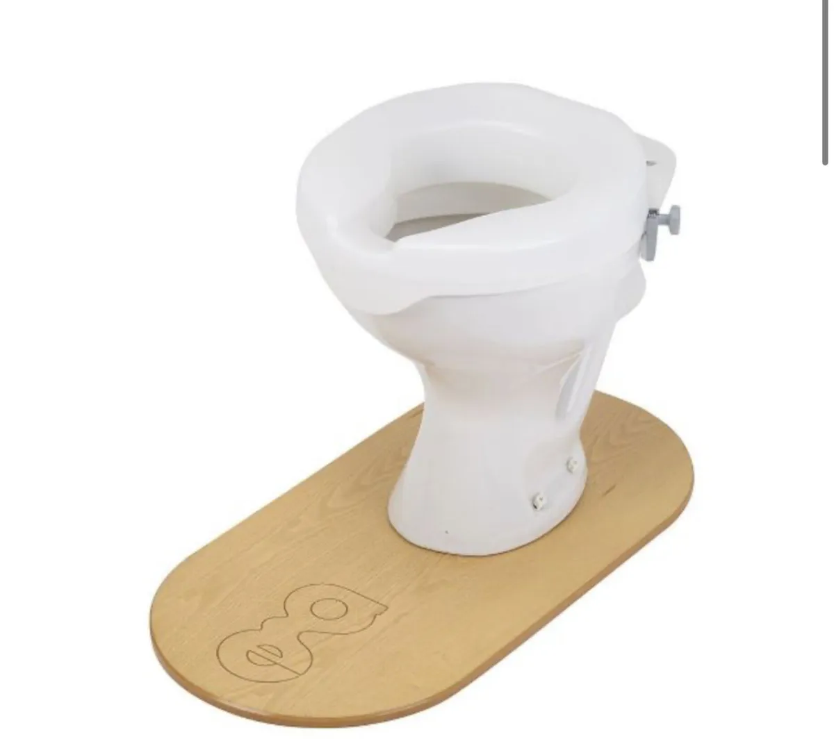 6 INCH ASHBY EASY FIT CONTRACT RAISED TOILET SEAT - Image 1