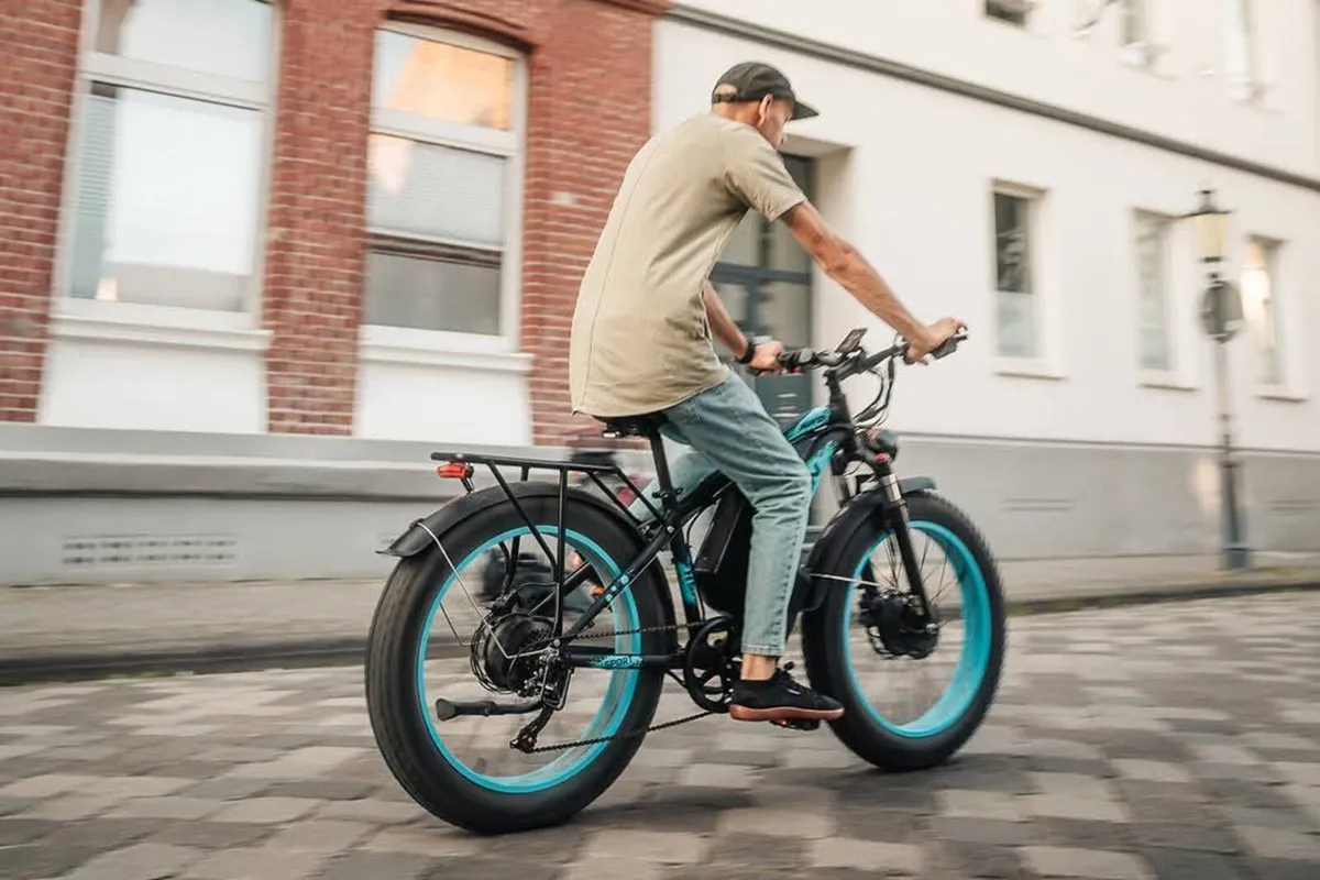 2 WHEEL Drive Electric Fat BIKE Warranty/delivery - Image 3